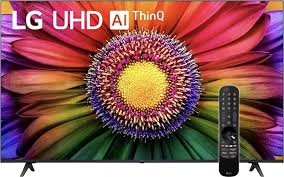 شاشة ال جي، 55 بوصة، سمارت، ليد، ريسيفر داخلي، دقة 4K UHD، ريموت ماجيك، 