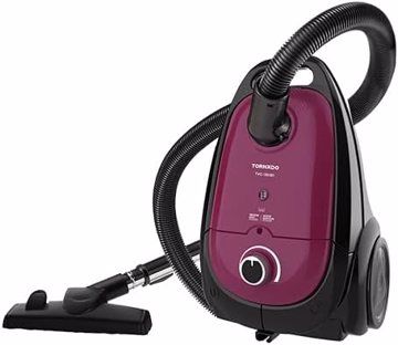 TORNADO Vacuum Cleaner 1800 Watt, Anti-bacteria Filter, Vino TVC-180SD