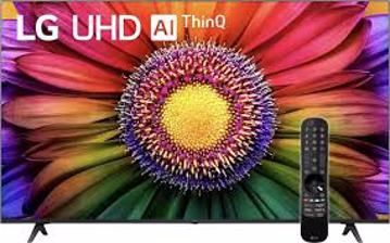 شاشة ال جي، 55 بوصة، سمارت، ليد، ريسيفر داخلي، دقة 4K UHD، ريموت ماجيك، 